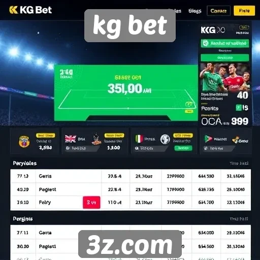 kg bet apresenta novidades em jogos e apostas ao vivo